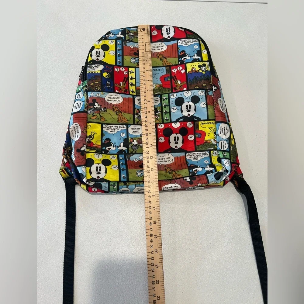DISNEYLAND PARIS Mickey Mouse backpack with inner pocket and zip